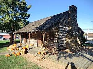 Torian Log Cabin in Grapevine, TX, Oct 2012