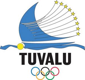 Tuvalu Association of Sports and National Olympic Committee logo