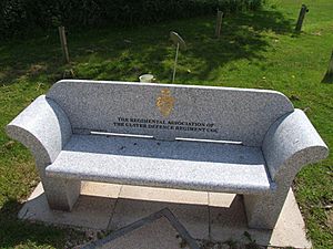 UDR Memorial Seat - National Arboretum