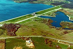 USACE Red Rock Dam and Lake