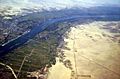 Vallee fertile du Nil a Louxor