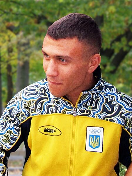 Vasyl Lomachenko portrait 3×4