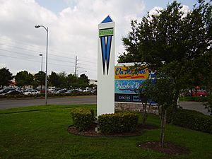 Marker of the Westchase District