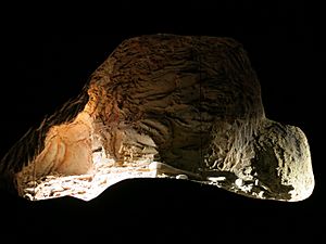 120 Parc arqueològic de les Mines de Gavà, reconstrucció d'una mina