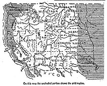 1893 Arid regions of the western united states