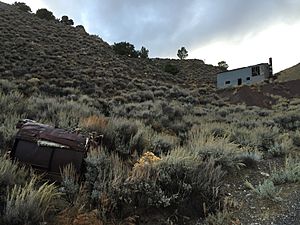 2015-10-29 08 39 17 Abandoned mining buildings in El Dorado Canyon at about 5620 feet on the western slopes of Star Peak, Nevada.jpg