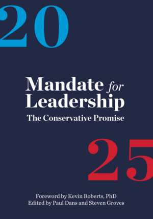 2025 Mandate for Leadership SVG Cover