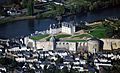 Amboise castle, aerial view