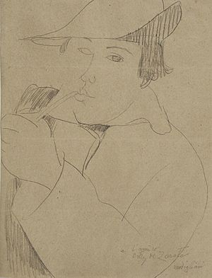 Amedeo Modigliani - Retrato (Manuel Ortiz de Zárate)