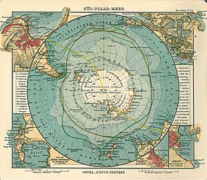 Antarctica map