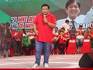 BBM Uniteam rally Batasan Jinggoy Estrada (IBP Road, Quezon City; 04-13-2022)