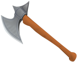 Battle axe medieval