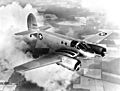 Beechcraft AT-10-GF in flight c1943