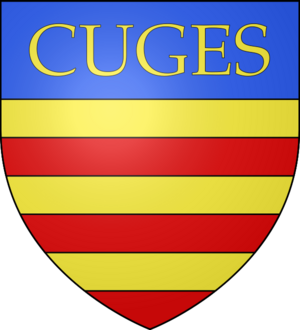 Blason de la ville de Cuges-les-Pins (13)