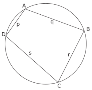 Brahmaguptas formula