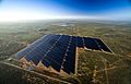 Broken Hill solar plant aerial