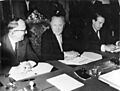 Bundesarchiv Bild 183-27107-0001, Paris, NATO-Konferenz, Walter Hallstein