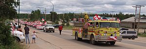 Canada Day Parade, La Loche, Sask