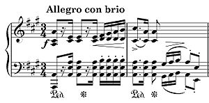 Chopin Polonez op. 40 nr 1