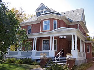 Christie House, north east corner