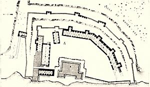Citadel of Tartus, plan 1871