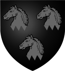 Coat of arms of Brochwel Ysgrithrog, king of Powys