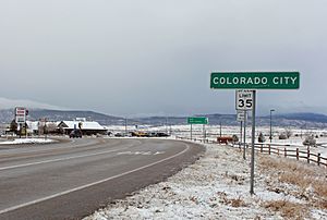 Colorado City in late 2014.