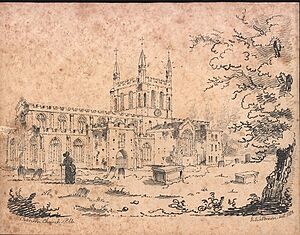 Crediton Church, Julia Brown