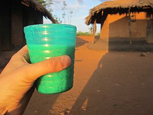Cup of thobwa, Malawi