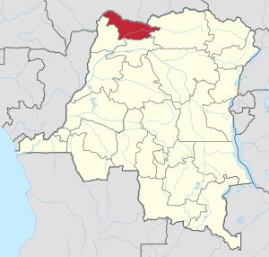 Location of Nord-Ubangi Province