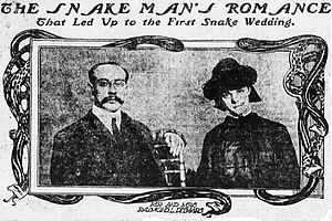 Ditmars's marriage, New York World, February 6, 1903