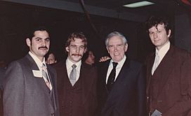 Douglas Fraser & UAW shop committee, ca. 1981
