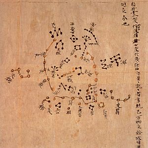 Dunhuang star map
