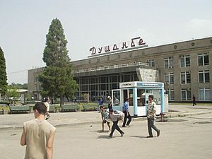 Duschanbe Bahnhof