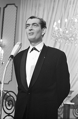Eurovisie Songfestival 1962 te Luxemburg, voor Luxemburg Camillo Felgen, Bestanddeelnr 913-6609.jpg