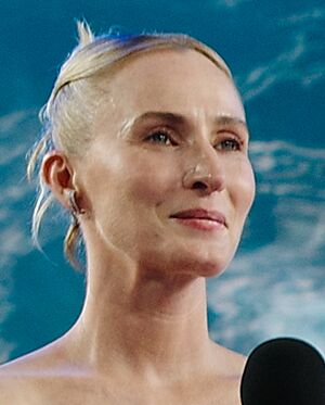 Genevieve O'Reilly at a panel at the 2025 Star Wars Celebration in Japan (cropped).jpg