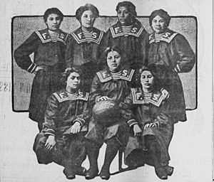 Girls' Basketball Team, 1904
