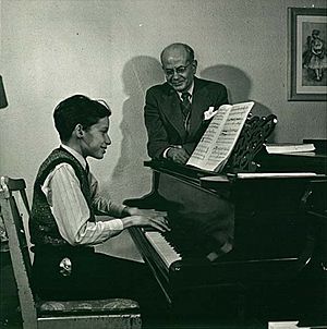 Glenn Gould and Alberto Guerrero