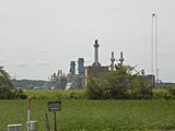 Grand Tower Energy Center, near Grand Tower, Illinois along the Mississippi River from Illinois highway 157