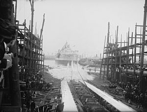 HMS Cornwallis launching 1901 Flickr 4313590700 84f85dd065 o