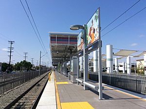 HSY- Los Angeles Metro, Compton, Platform View