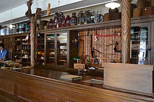 Hardware store front