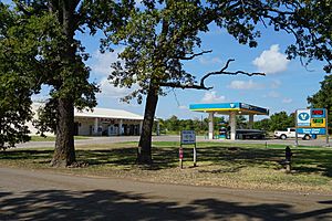 The Valero gas station in Hawk Cove