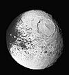 Gerin crater on Iapetus.