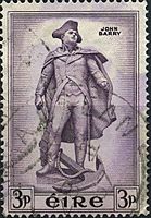 Irish Stamp John Barry