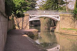 Iron footbridge Sydney Gardens, Bath