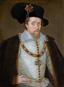 James I de Critz Mirror of GB