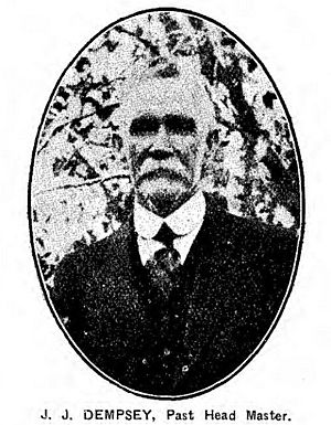 James Joseph Dempsey, headmaster of Junction Park State School from 1889 to 1923
