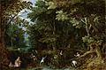 Jan Brueghel - Latona en de Lycische boeren