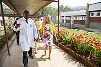 Jill Biden with Denis Mukwege 2014